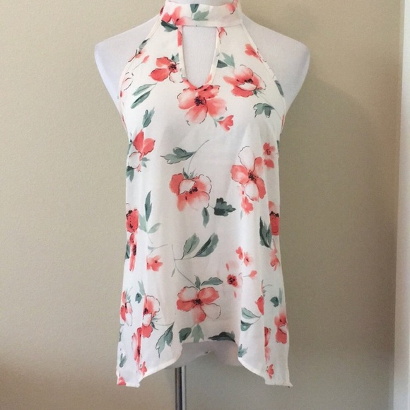 Tops - Sale! Sienna Sky Floral Halter Top